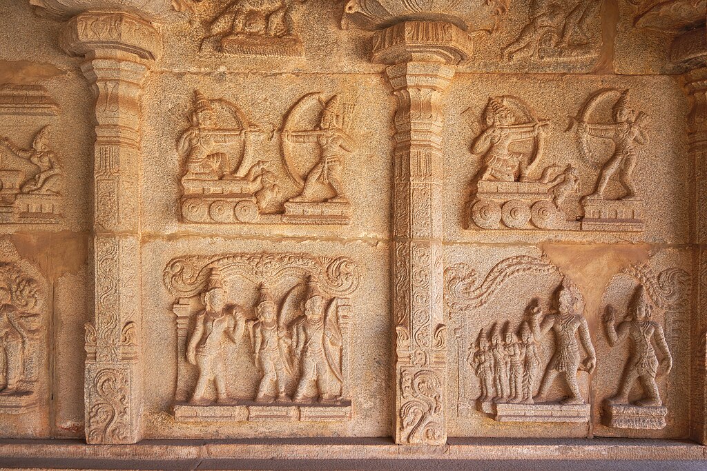1024px Hampi Hazara Rama Temple Ramayana Panels 2