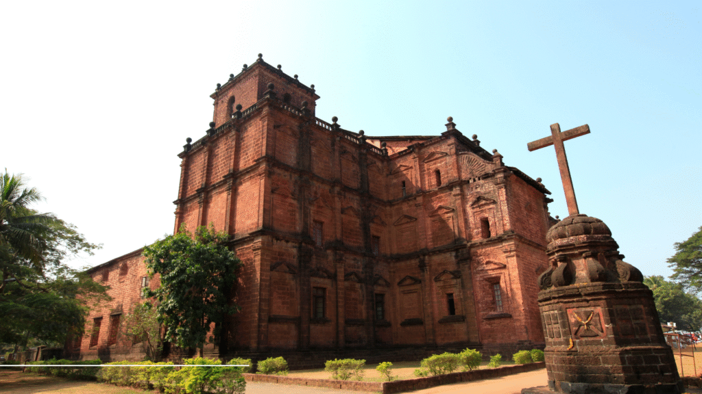 Basilica of Bom Jesus, goa, india