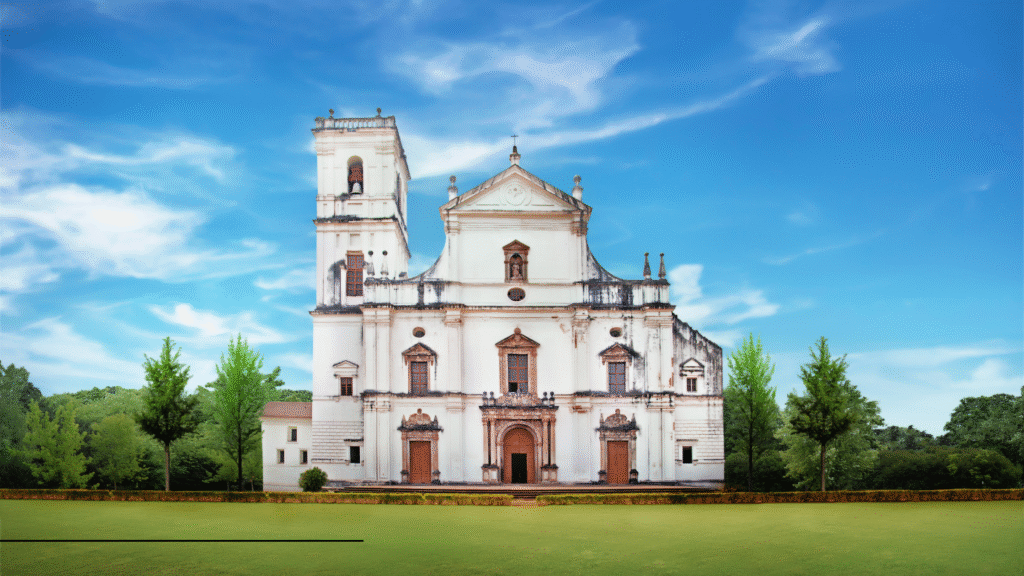 Se cathedral, old goa, india