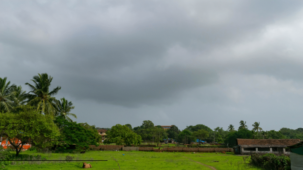 Monsoon goa landscape