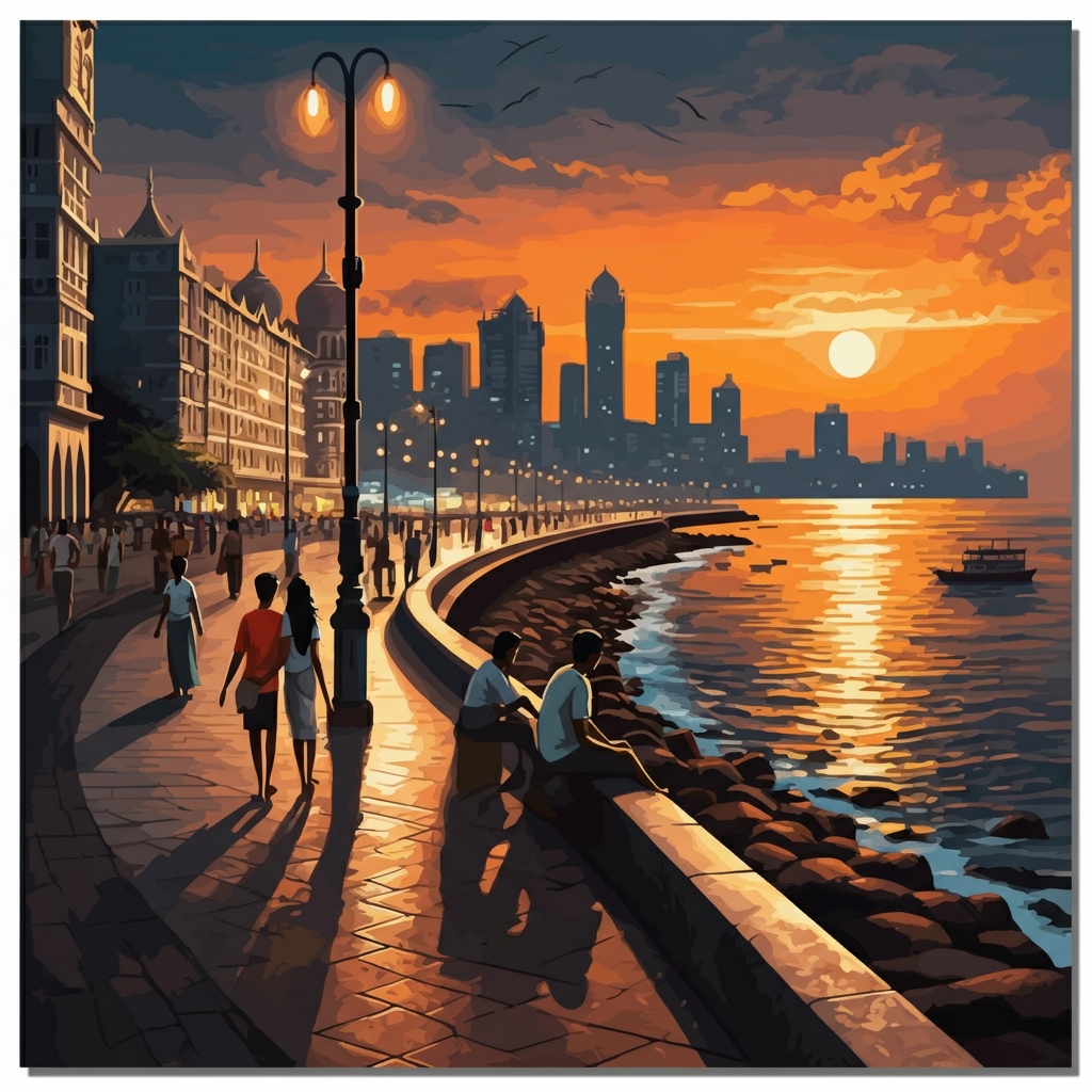 Mumbai itinerary, marine drive