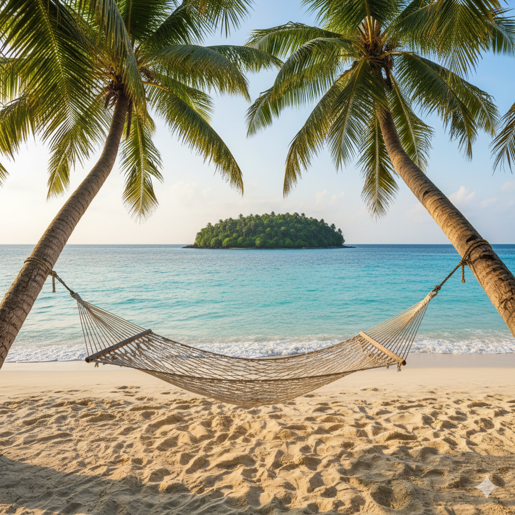 A serene beach in the Andaman Islands, one of the best places to visit in November in India for a tropical escape